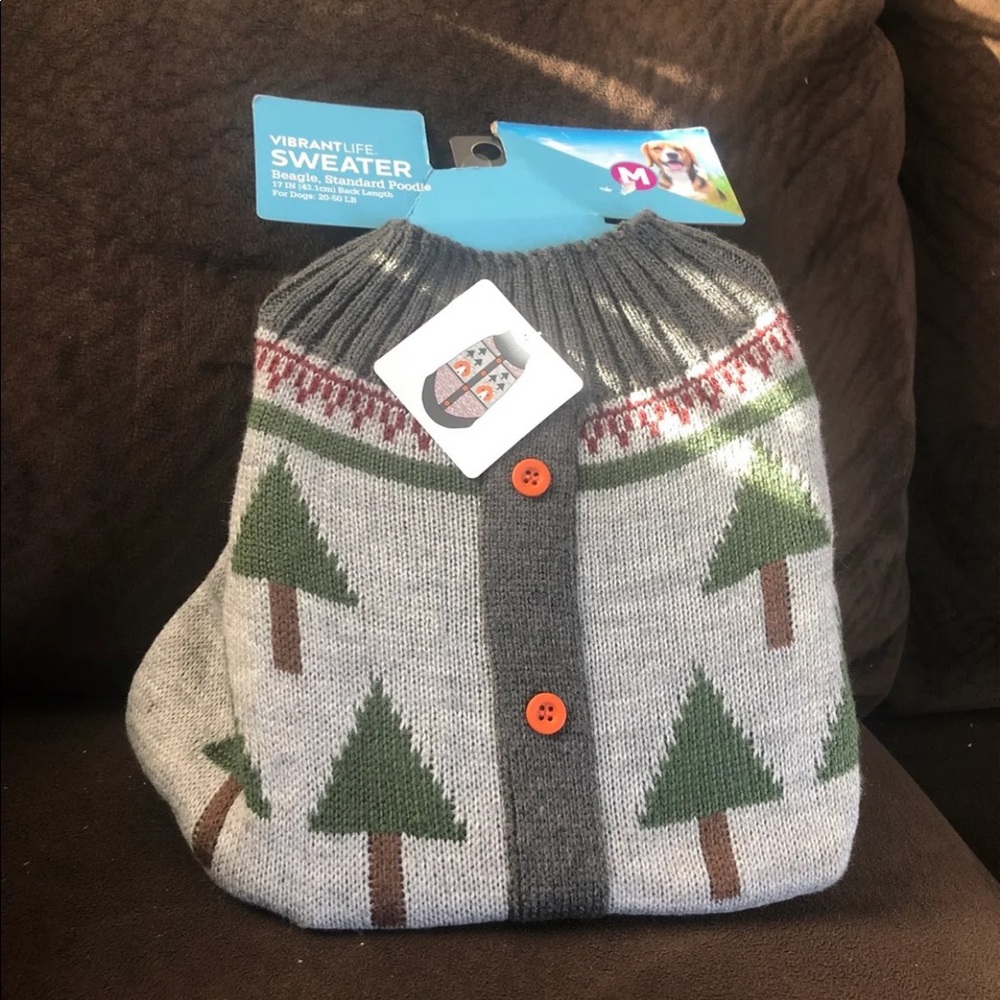 Vibrant life pet sweater